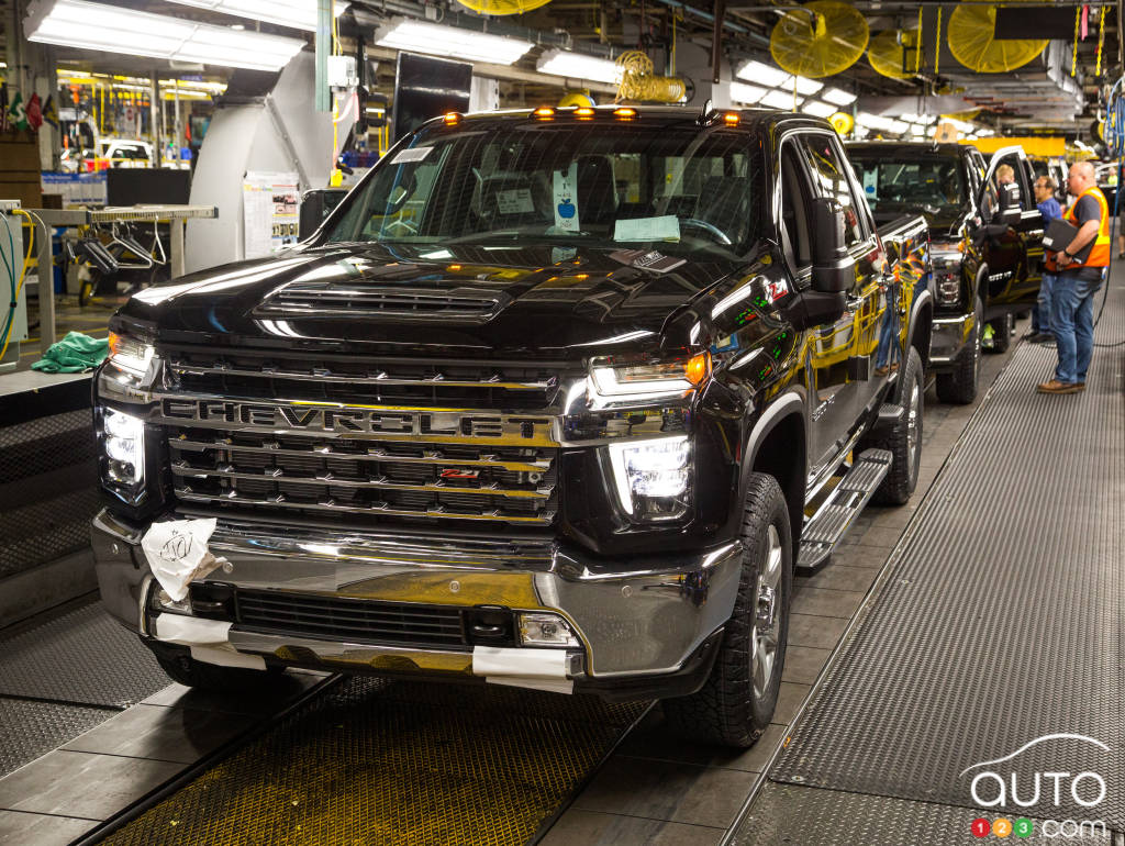 L'usine GM à Flint, au Michigan