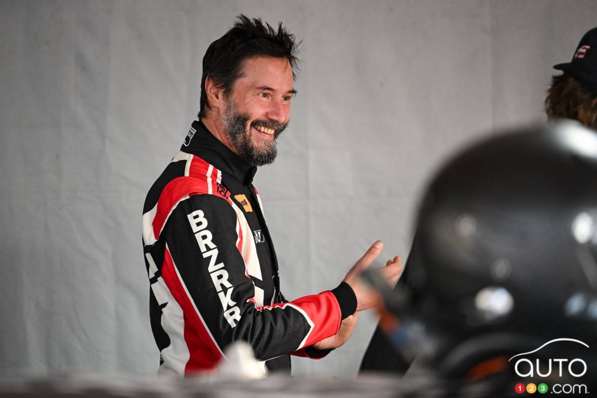 Keanu Reeves, pilote professionnel à 60 ans