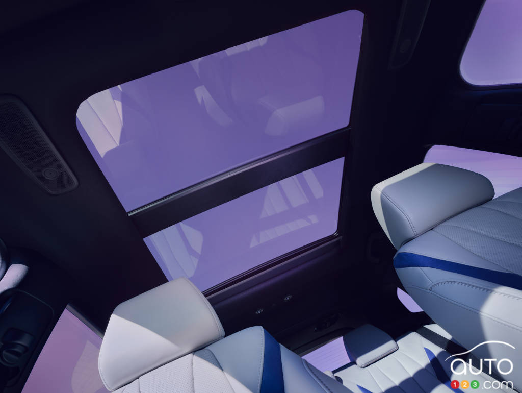 Acura ADX 2025, toit panoramique