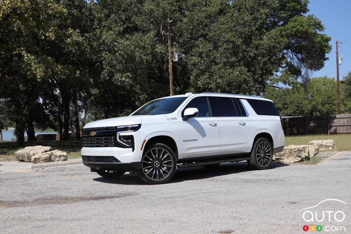 Chevrolet Suburban 2025, premier essai : le vétéran se rajeunit