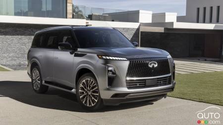 Brand-New 2025 Infiniti QX80 Is Recalled Over Camera Software Glitch