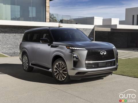 Brand-New 2025 Infiniti QX80 Is Recalled Over Camera Software Glitch