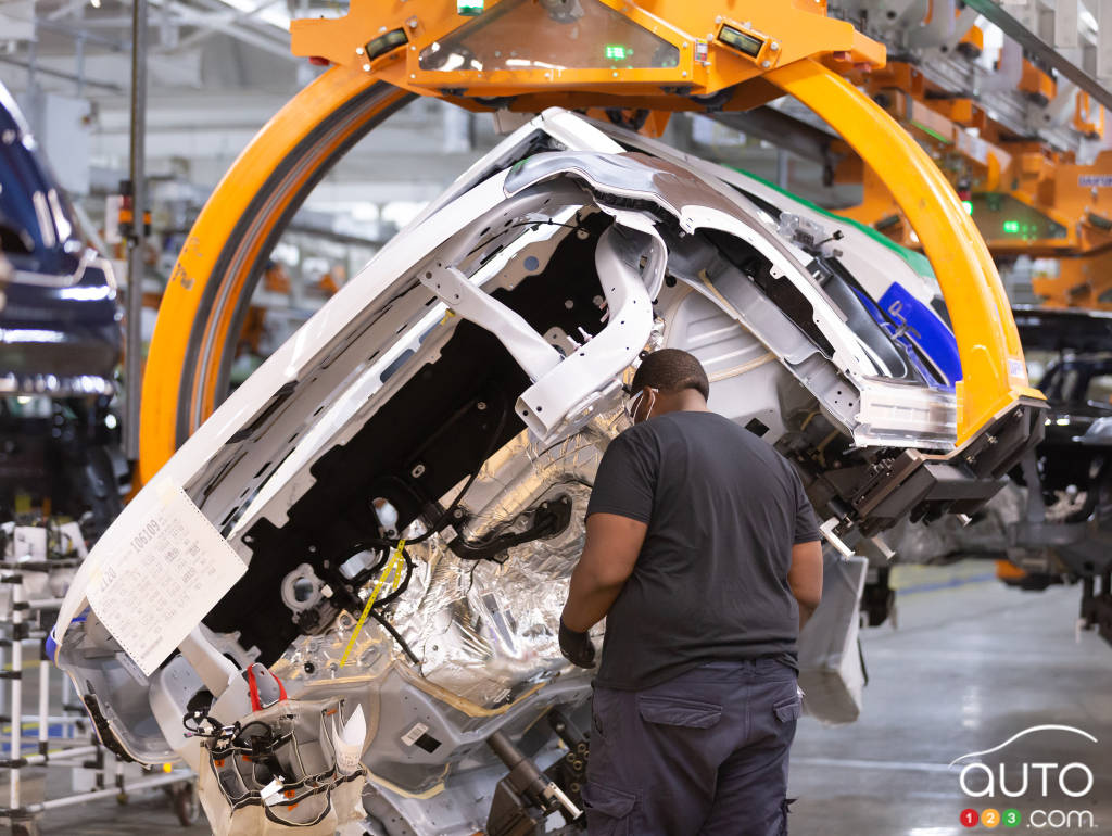 Inside Stellantis' truck plant in Warren, Michigan