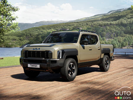 Kia dévoile son premier pickup : le Tasman