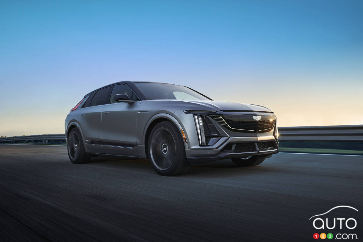 Cadillac ouvre une nouvelle ère de performance avec le Lyriq-V 100 % électrique