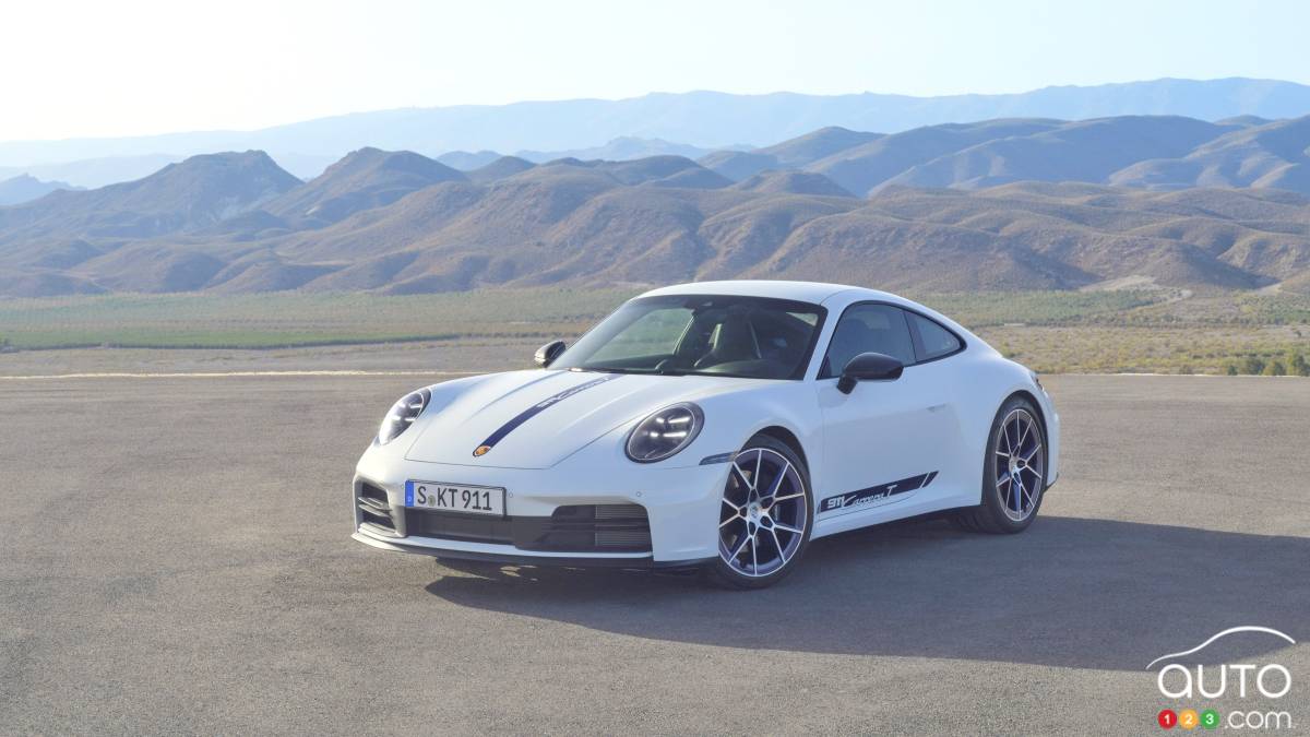 Une nouvelle 911 Carrera T en version manuelle et décapotable