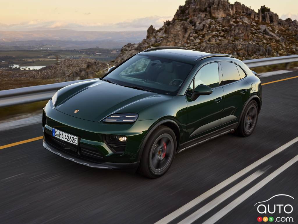 Le Porsche Macan EV 2025