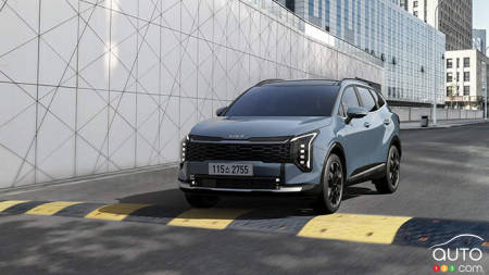 Premières images du Kia Sportage 2026