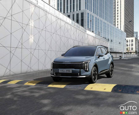 Premières images du Kia Sportage 2026