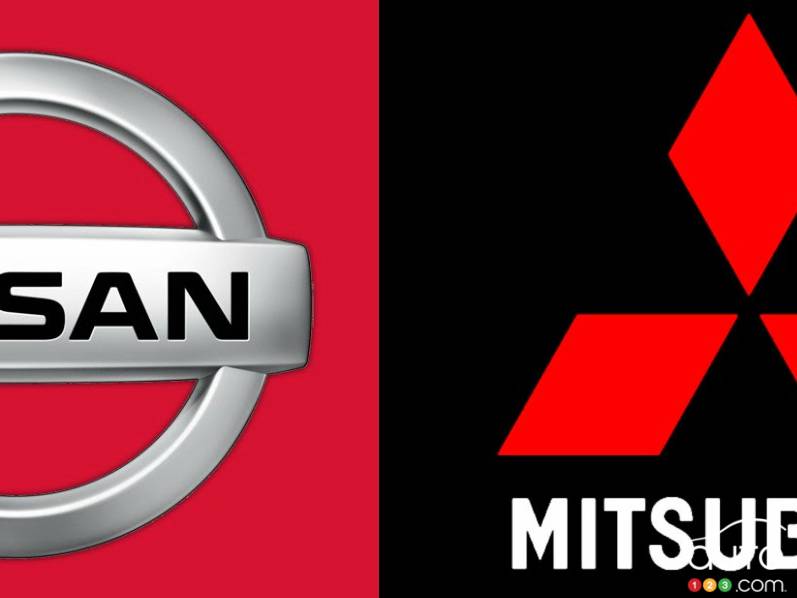 Logo Nissan Mitsubishi