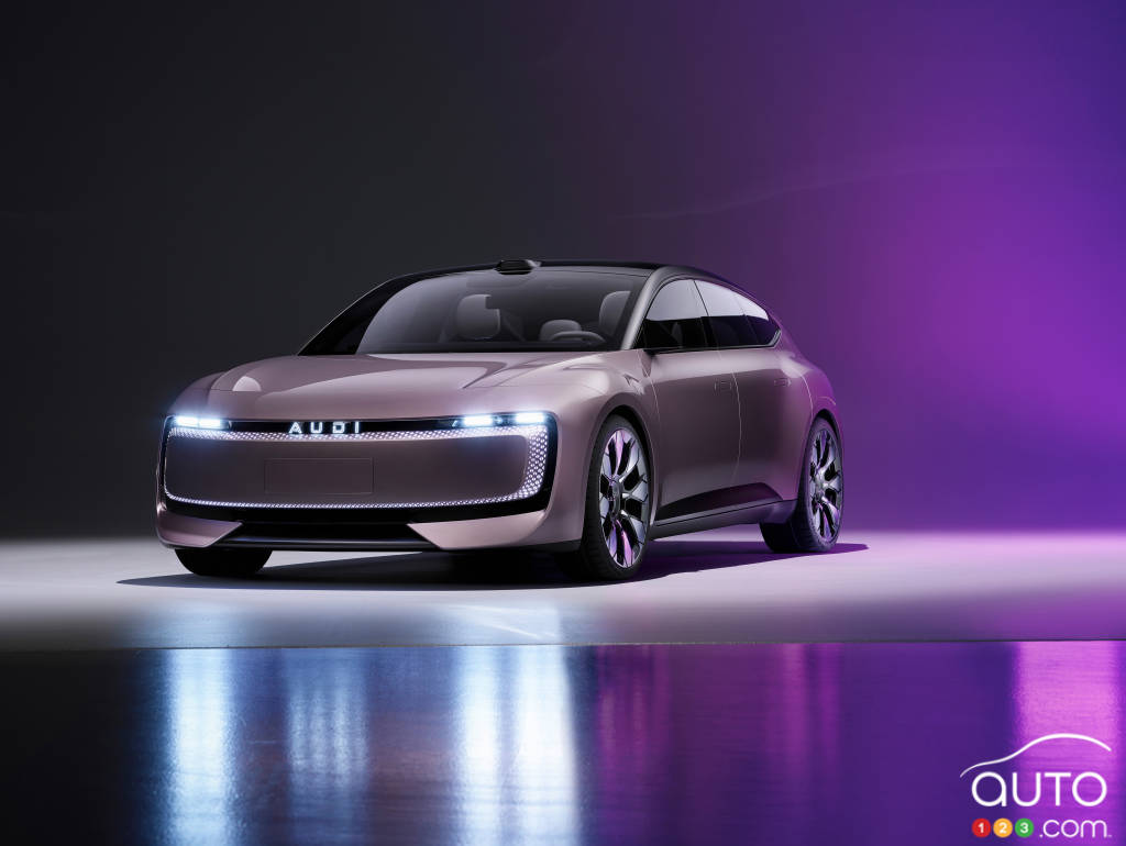 AUDI E concept - vie de face