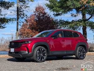 Mazda CX-50 Hybride 2025, premier essai : 5,7 raisons d'aimer le VUS électrifié