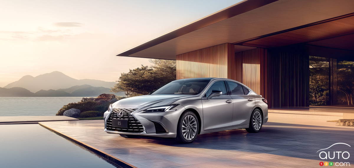 2026 Lexus ES: First Images from China