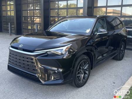 Le Lexus TX350 de Scottie Scheffler aux enchères