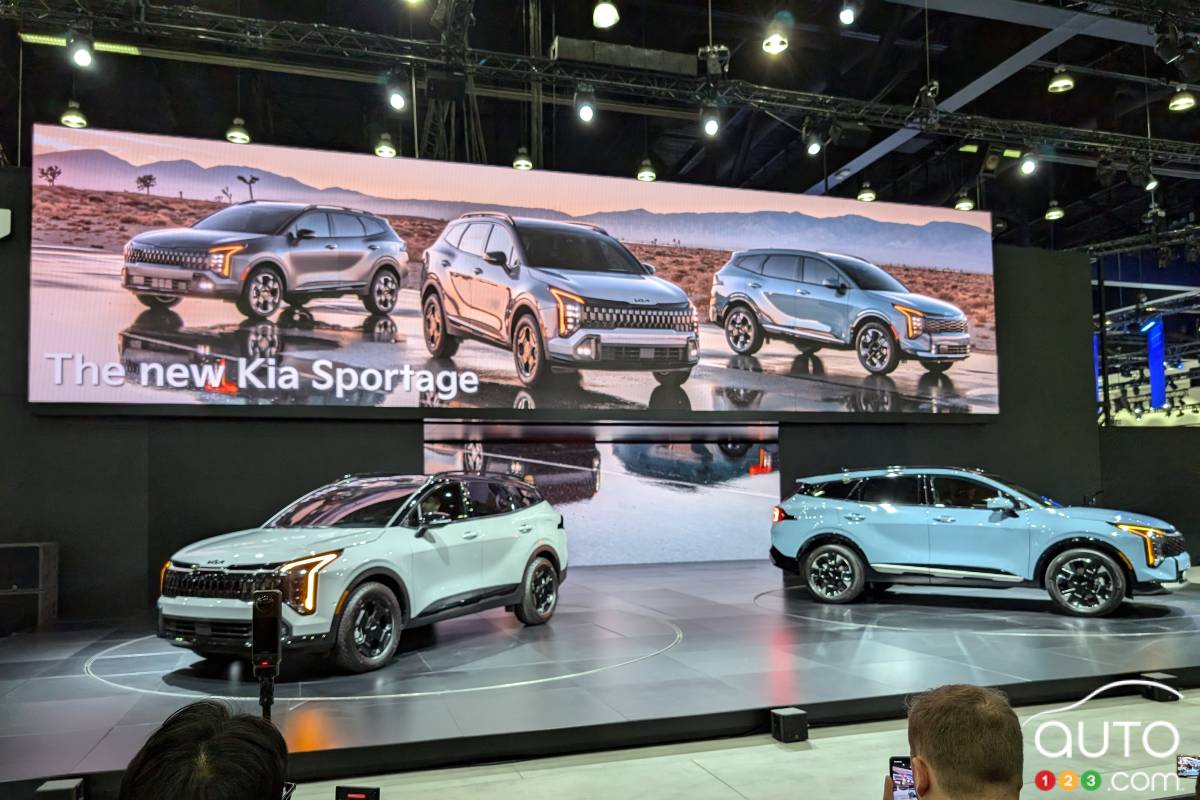 Los Angeles 2024 : le Kia Sportage 2026 fait ses débuts