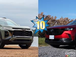 Top 10 des VUS compacts au Canada pour 2025