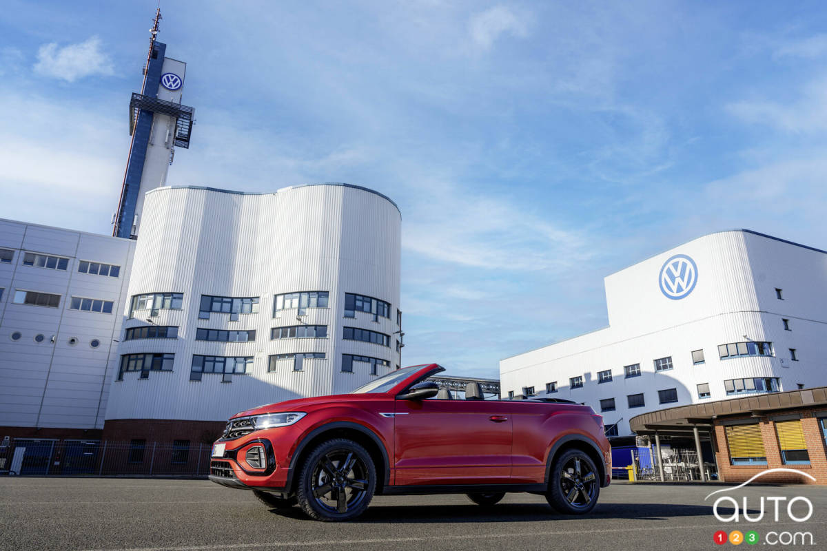 L'usine Volkswagen à Osnabruck, en Allemagne