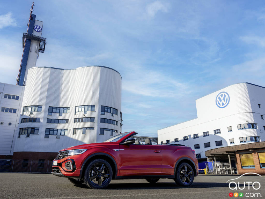 The Volkswagen plant in Osnabruck, Germany