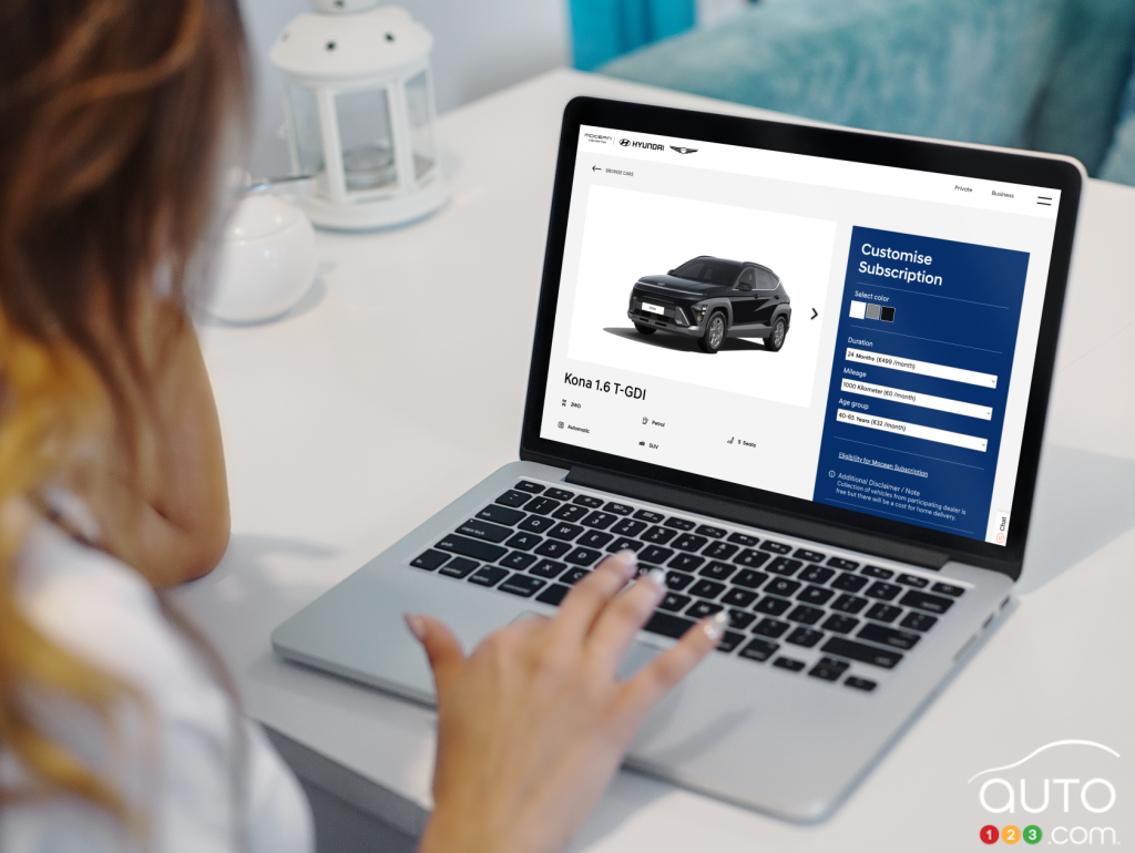 Hyundai is expanding its Mocean car subscription service to Germany,