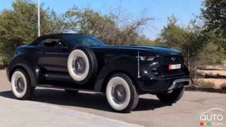 Rammus Mustang: So a Ford Mustang and a Ram Pickup Walk Into a Bar...