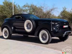 Rammus Mustang: So a Ford Mustang and a Ram Pickup Walk Into a Bar...