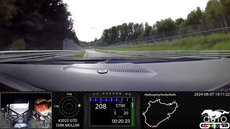 Ford partage la vidéo de sa Mustang GTD sur le Nürburgring