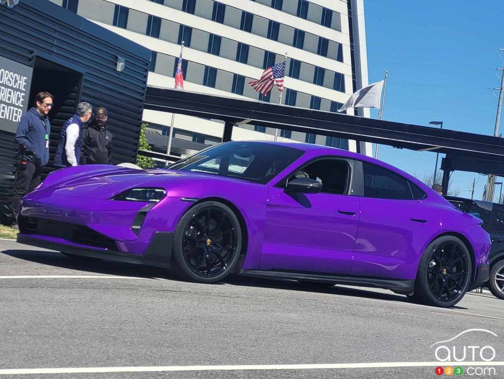 The Porsche Taycan Turbo GT