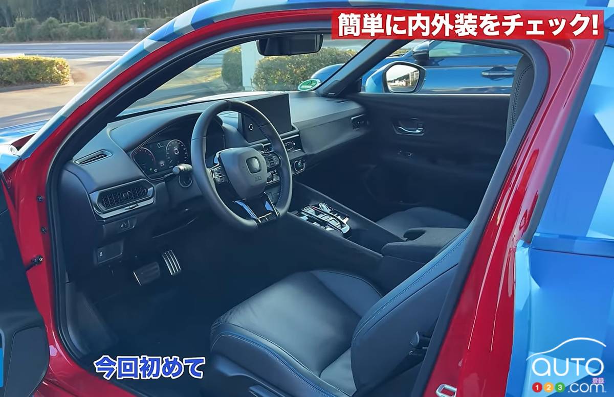 Interior of 2026 Honda Prelude Revealed