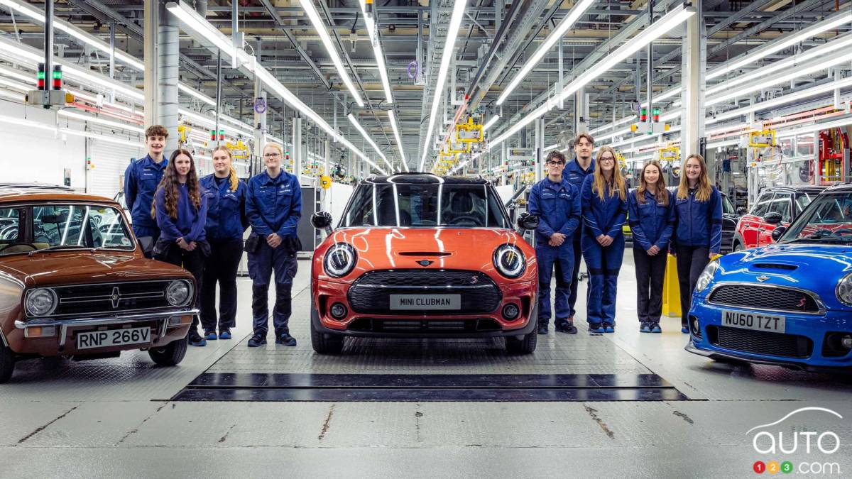 The Last Mini Clubman Leaves the Assembly Line