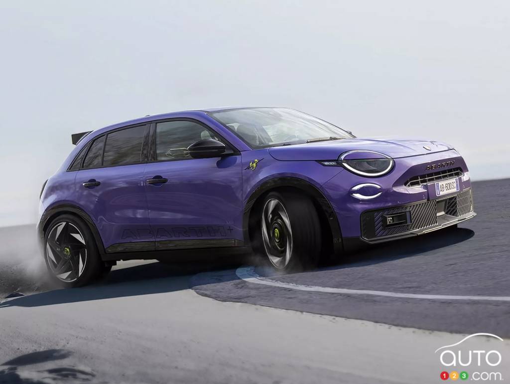 The new Fiat 600e Abarth (Europe)