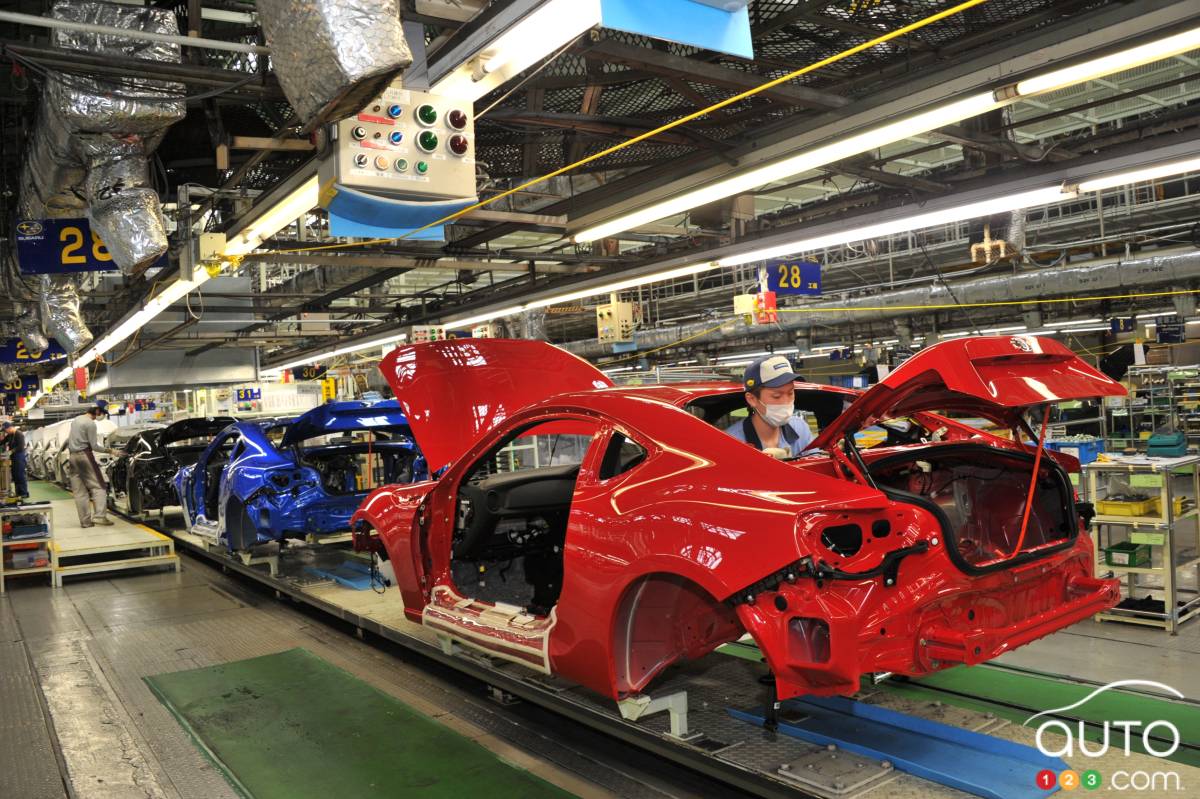 Subaru suspend sa production au Japon en raison du décès d’un travailleur