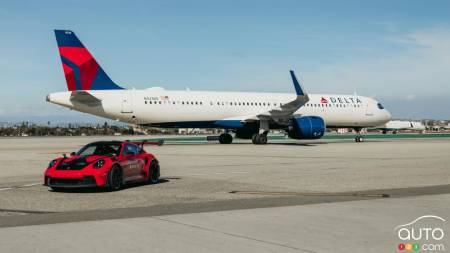 Delta Will Drive Flyers in a Porsche 911 GT3 RS During Flight Transfers