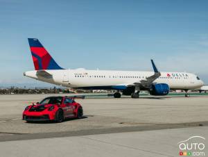 Delta Will Drive Flyers in a Porsche 911 GT3 RS During Flight Transfers