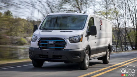 Ford E-Transit 2024 : plus d’autonomie et recharge plus rapide