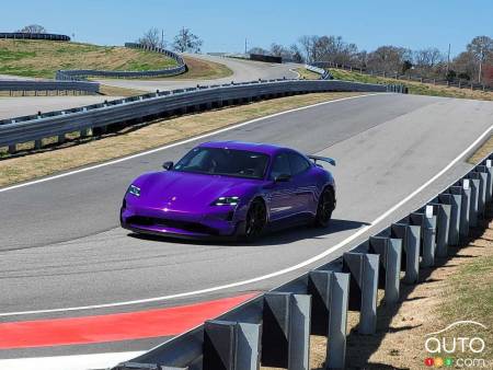 Porsche Taycan Turbo GT 2025, premier contact : adorablement irrationnelle