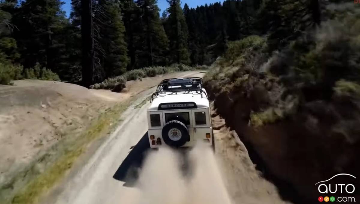 Impressionnante vidéo d’un vieux Land Rover… générée par Intelligence artificielle