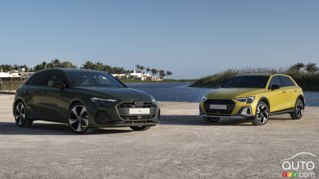 Revised 2025 Audi A3 Presented, Revealing Design Updates and New Features