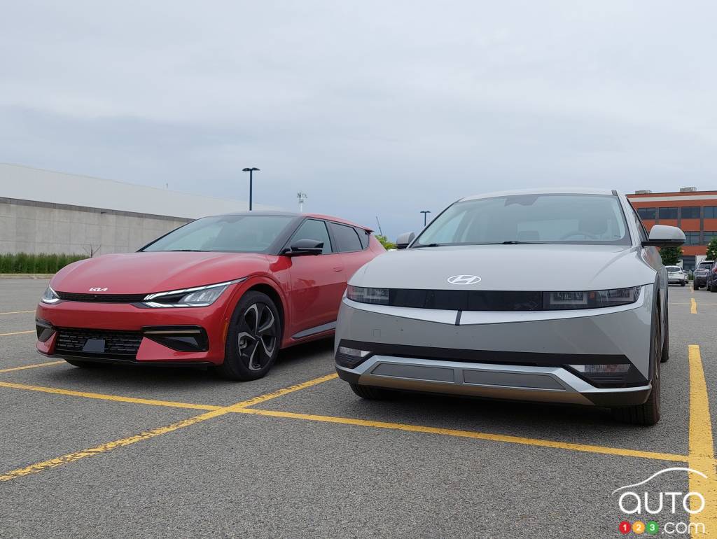 Kia EV6 and Hyundai Ioniq 5