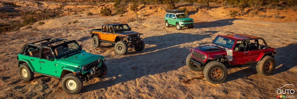 Easter Jeep Safari 2024: Four New Concepts Shine in the Moab
