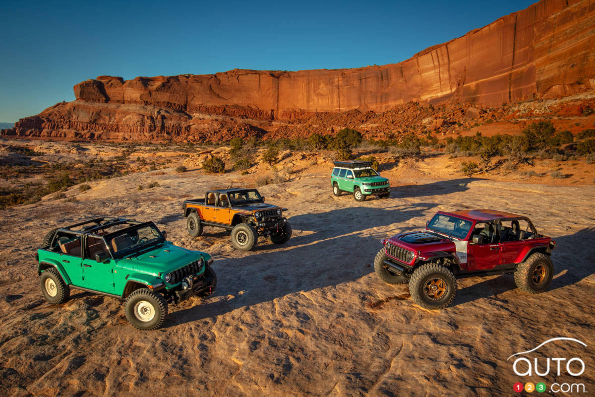 Easter Jeep Safari 2024: Four New Concepts Shine in the Moab