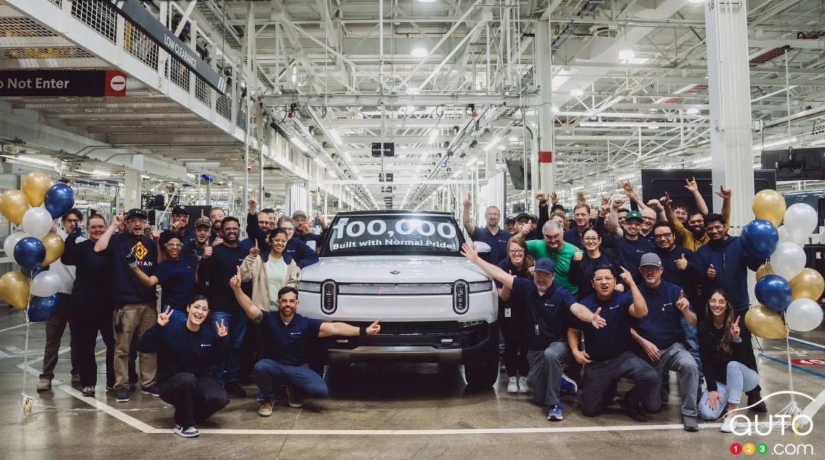 Rivian Has Produced its 100,000th Vehicle