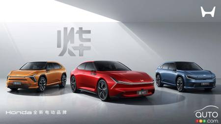 Honda Presents New Line of EVs… for China