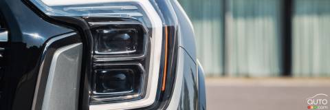 2025 GMC Terrain Teaser Image Shows Front End, AT4 Badge
