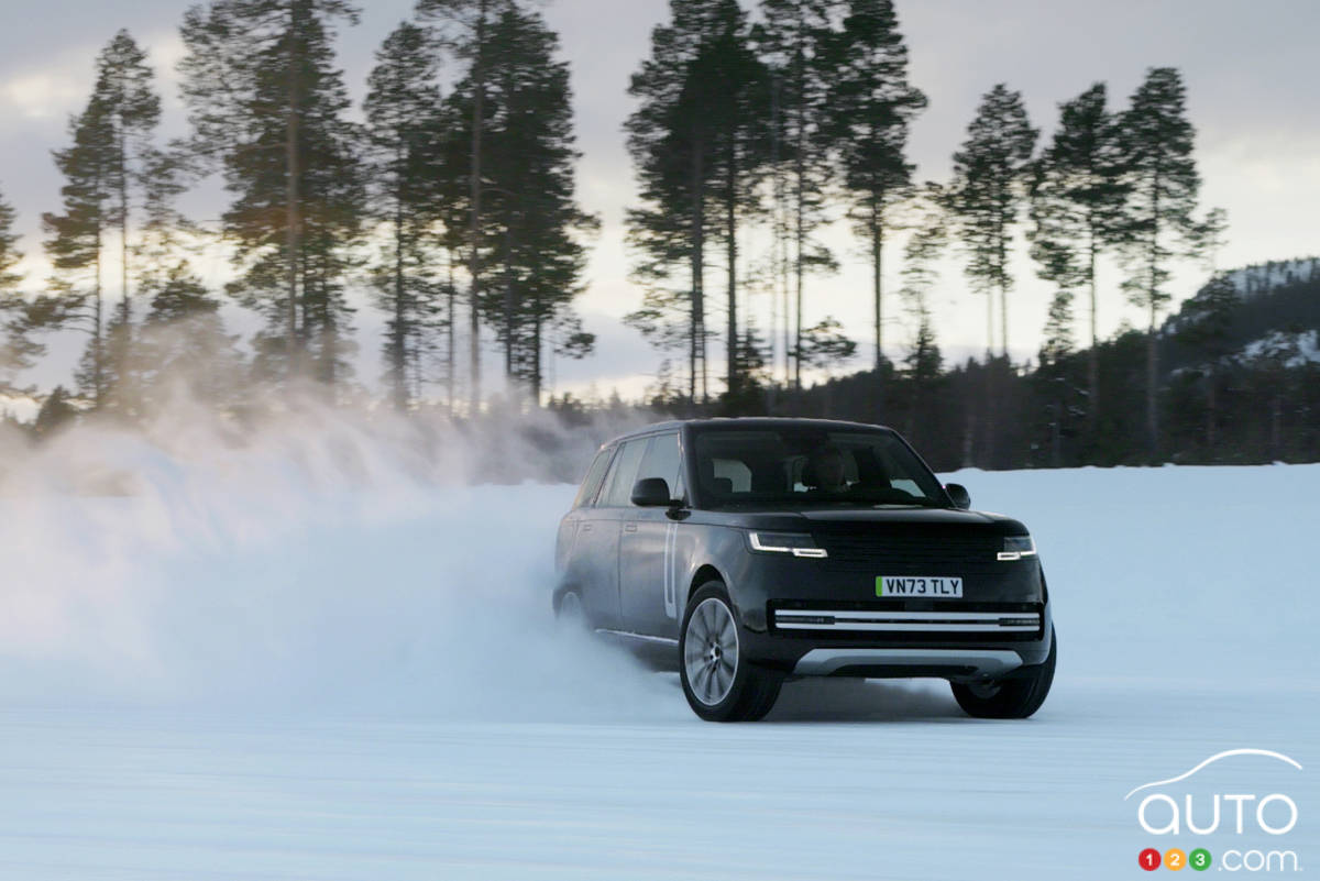 Land Rover Teases Electric Range Rover