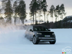 Land Rover partage les premières images de son Range Rover électrique