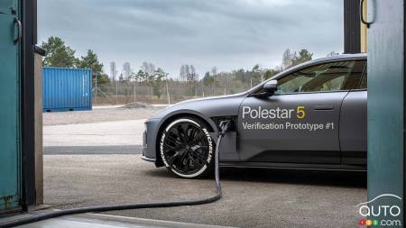 Polestar Recharges EV Prototype From 10 to 80 percent in 10 Minutes