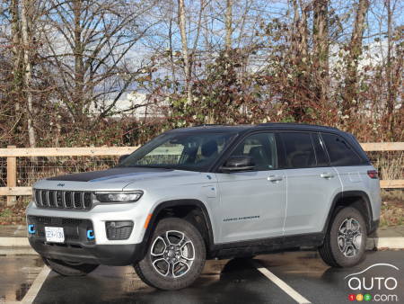 Réduction du prix du Jeep Grand Cherokee 4xe 2024 au Canada