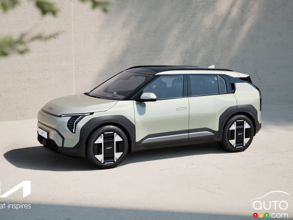 Kia EV3, version de production