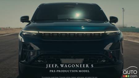 Jeep partage une vidéo montrant son nouveau Wagoneer S