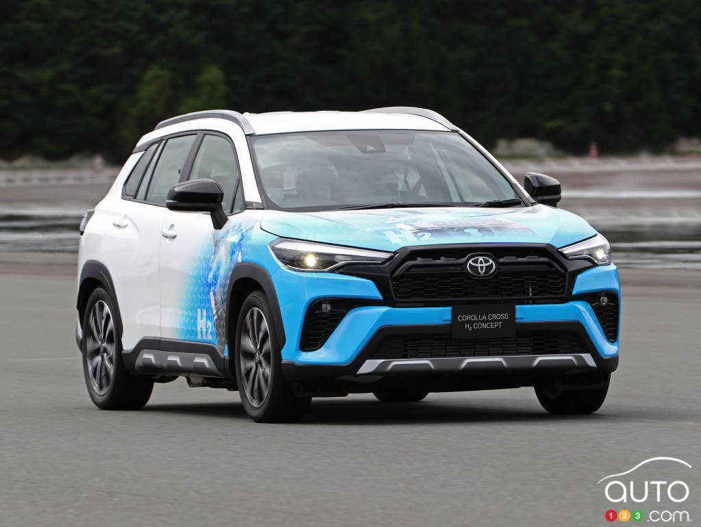 Toyota Corolla Cross 2024 (prototype à hydrogène)